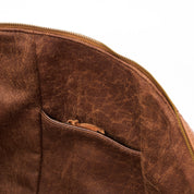 Travel Bag - Walnut, Natural Leather (50 l)