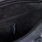 Laptop Bag - Deep Black, Natural Leather