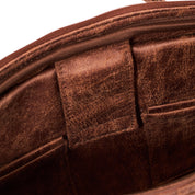 Laptop Bag - Brandy, Microleather