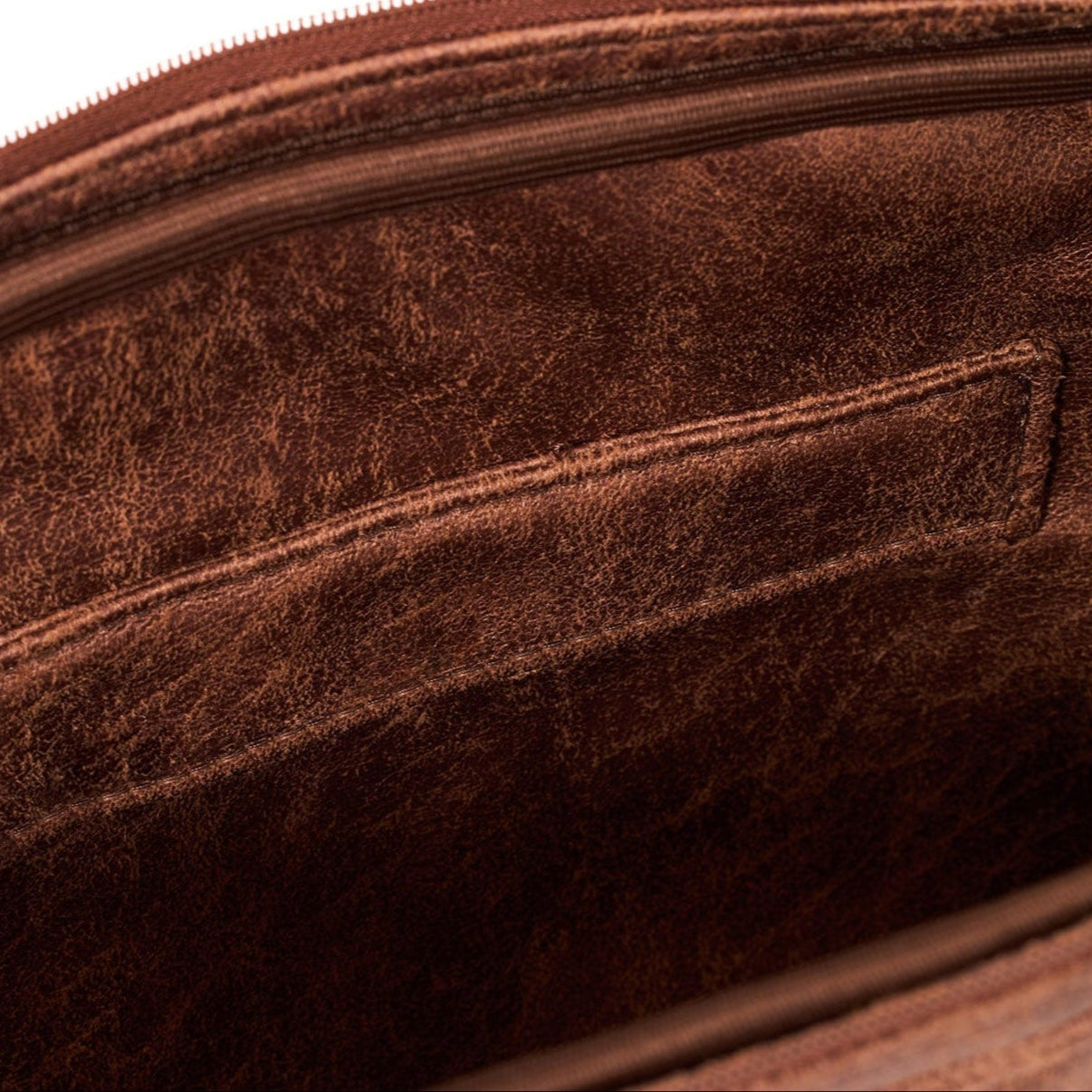 Laptop Bag - Brandy, Microleather