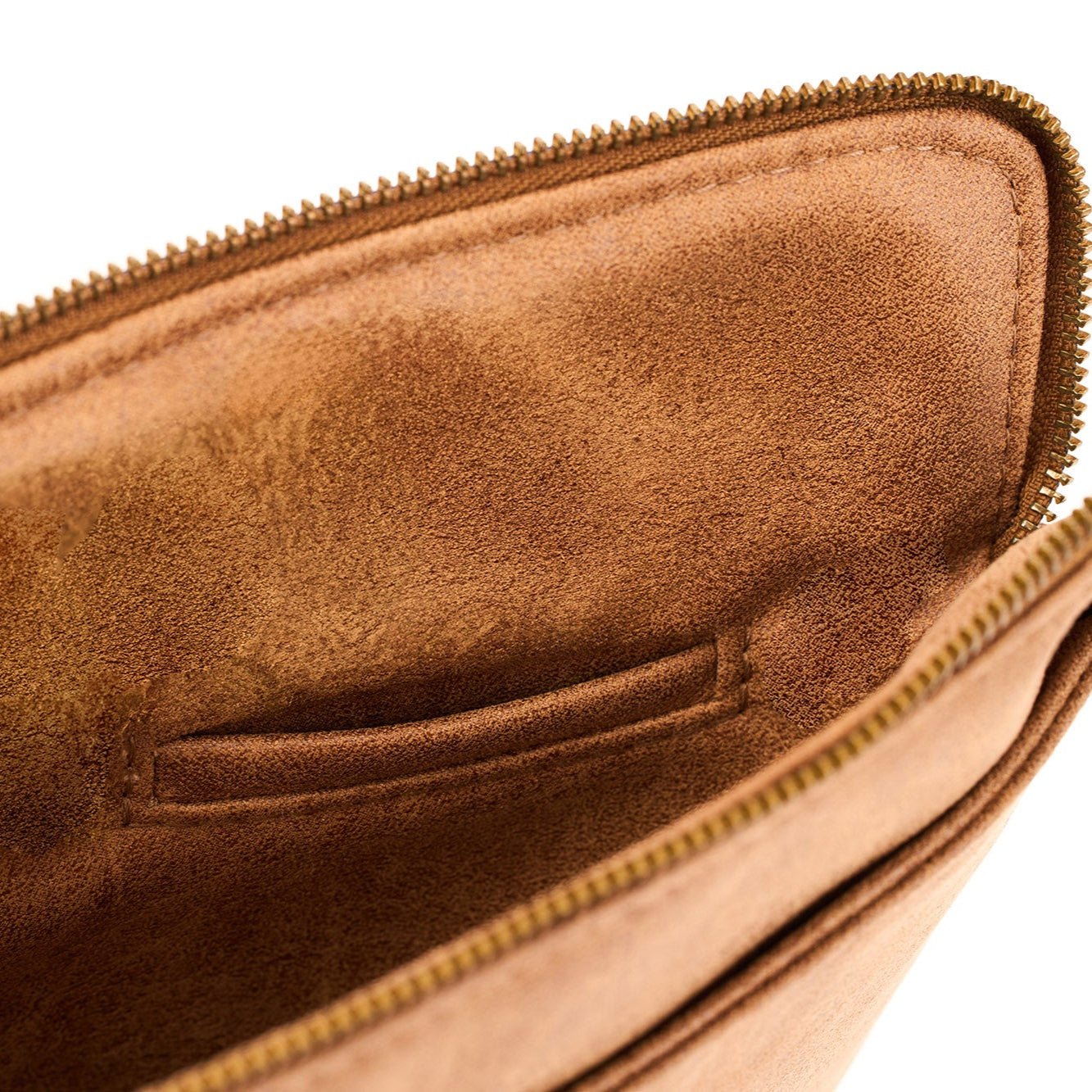 Laptop Sleeve - Cognac, Microleather