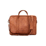Laptop Bag - Brandy, Microleather