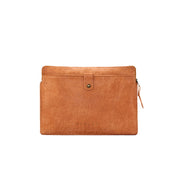 Pokrowiec na laptopa - Walnut, Skóra naturalna