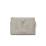 Pokrowiec na laptopa - Grey, Skóra regenerowana