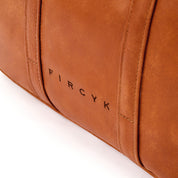 Laptop Bag - Walnut, Natural Leather