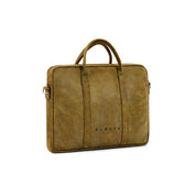 Laptop Bag - Olive, Microleather