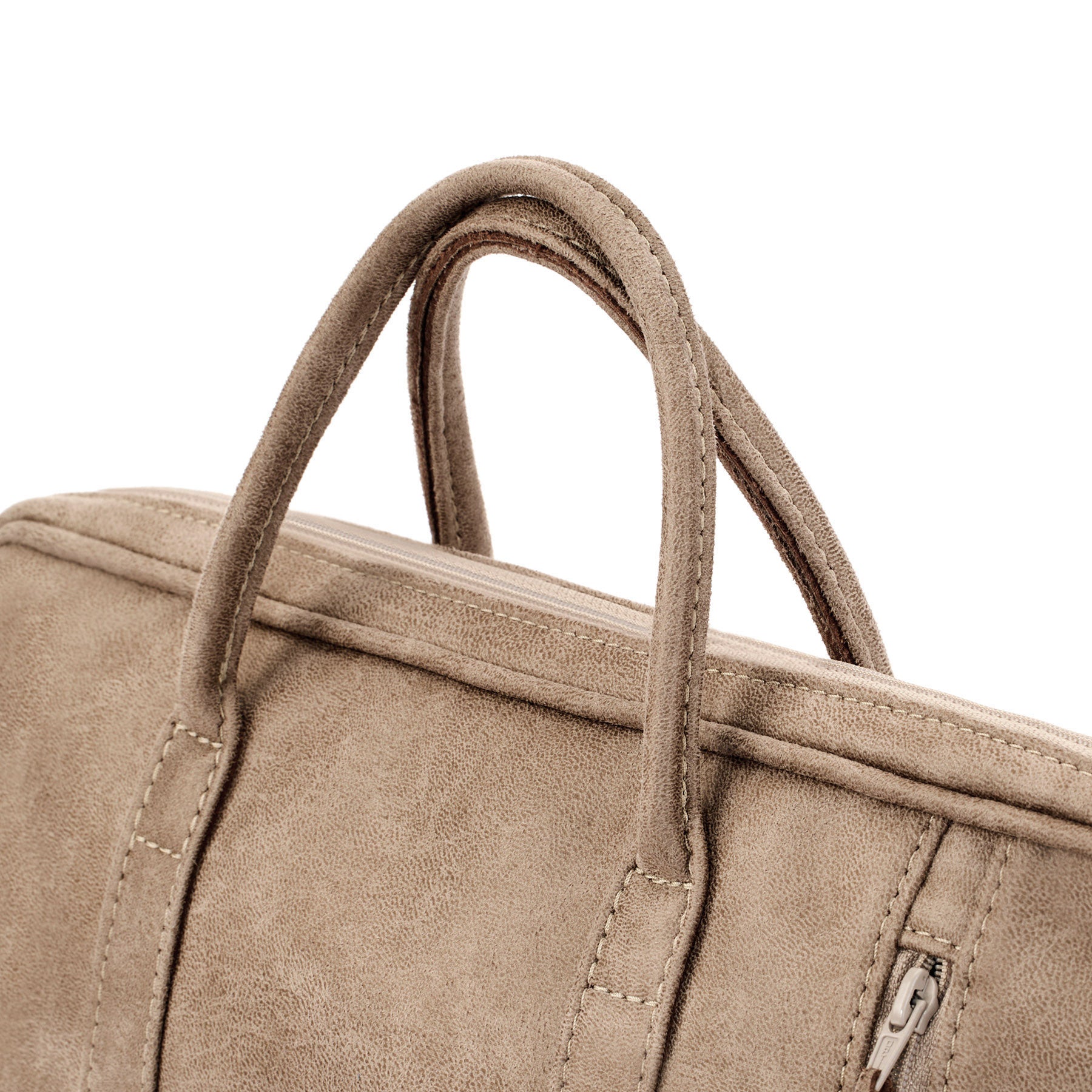 Laptop Bag - Cappuccino, Microleather