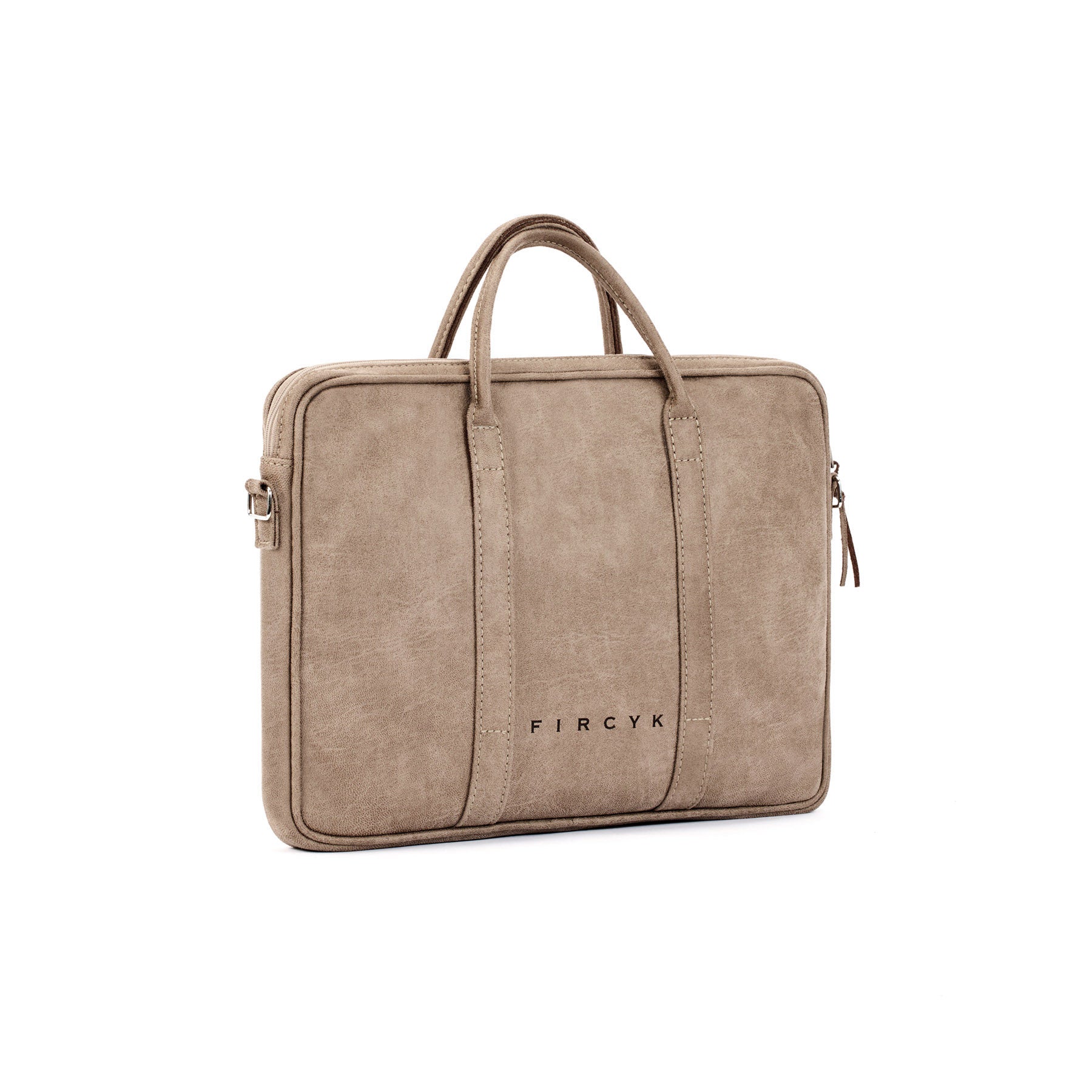 Laptop Bag - Cappuccino, Microleather