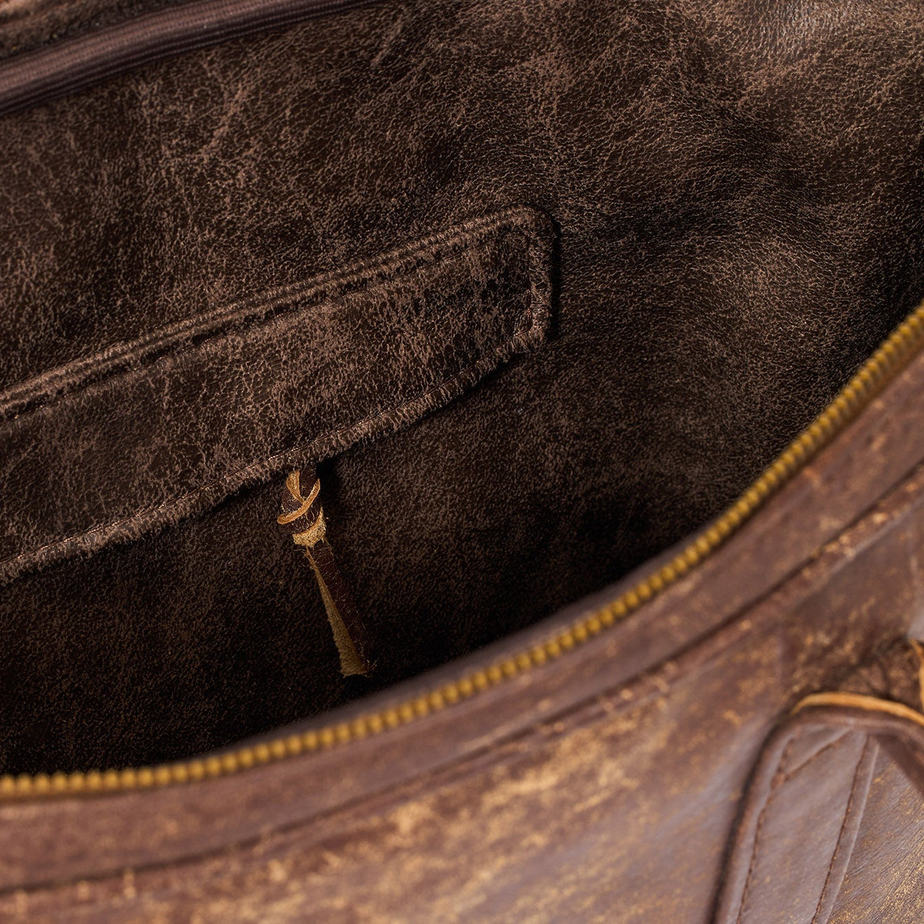Laptop Bag - Tobacco, Natural Leather