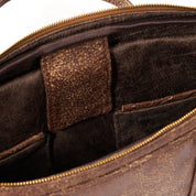 Laptop Bag - Tobacco, Natural Leather