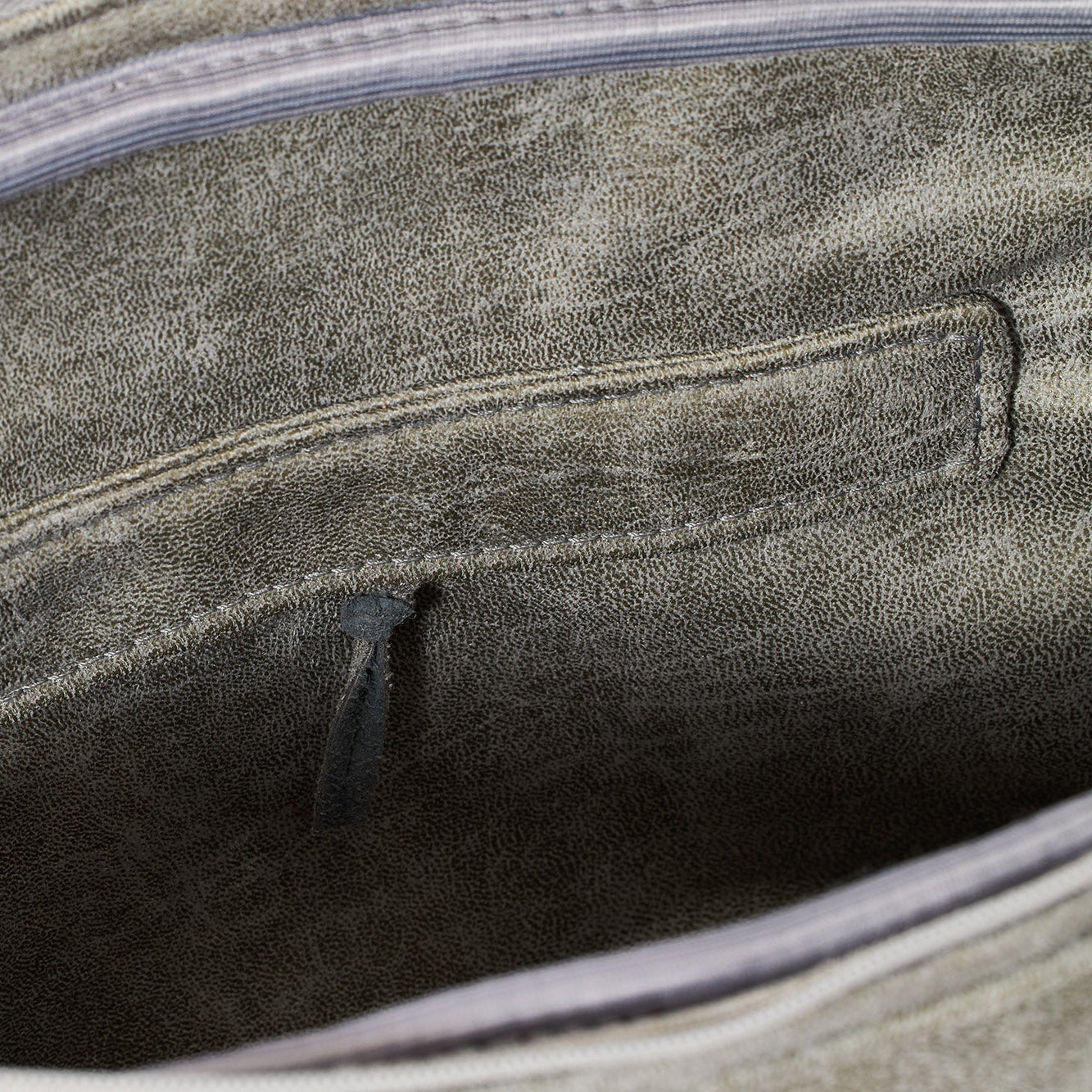 Laptop Bag - Grey, Microleather