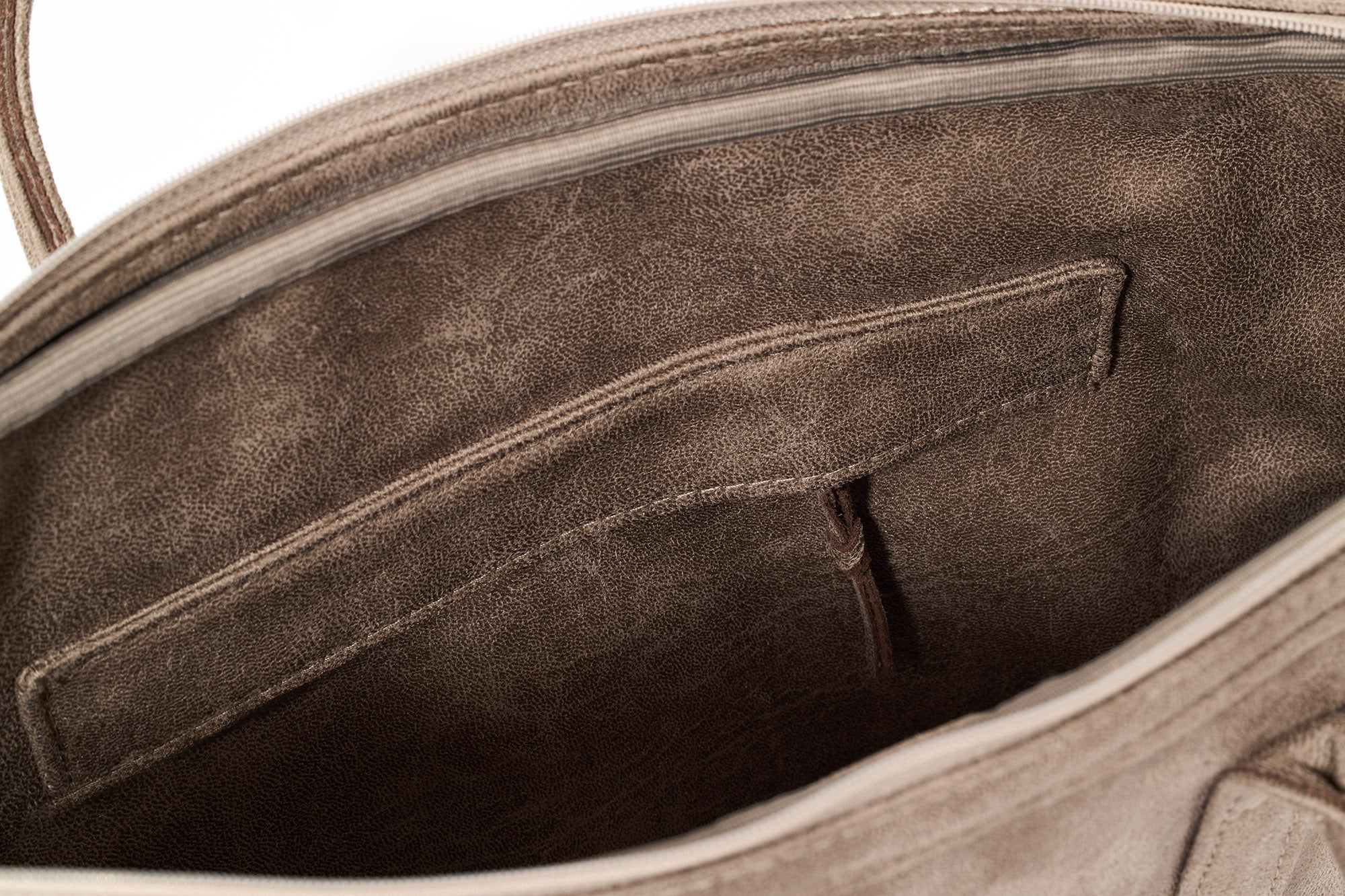 Laptop Bag - Cappuccino, Microleather