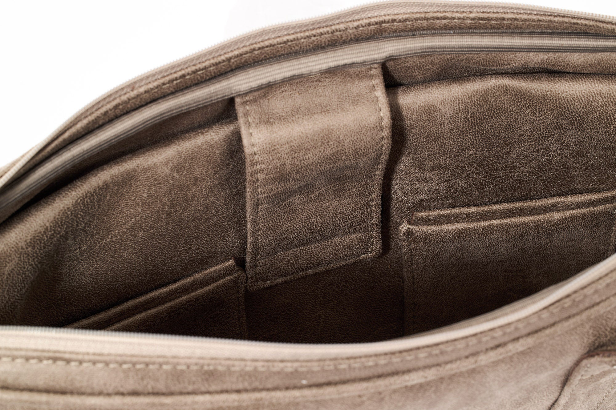 Laptop Bag - Cappuccino, Microleather