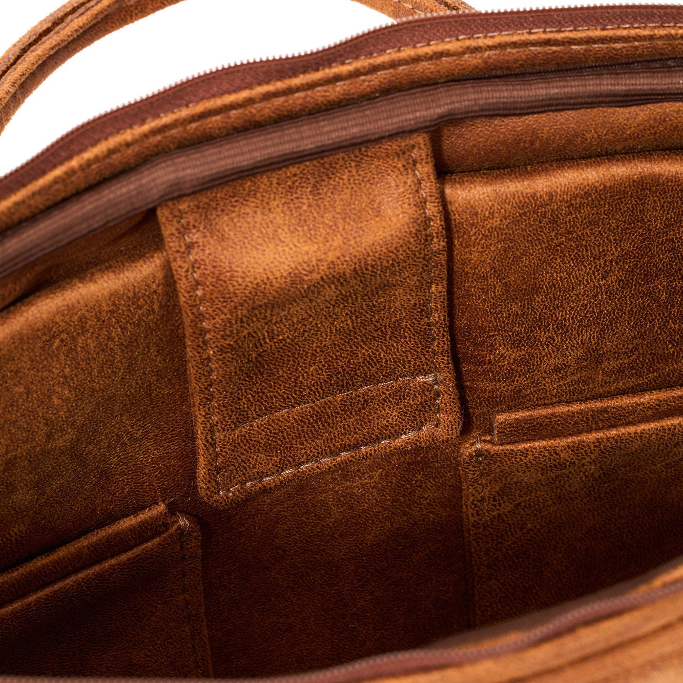 Laptop Bag - Ginger, Microleather