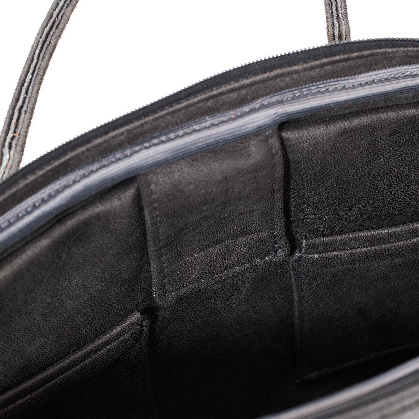 Torba na laptopa - Anthracite, Skóra regenerowana