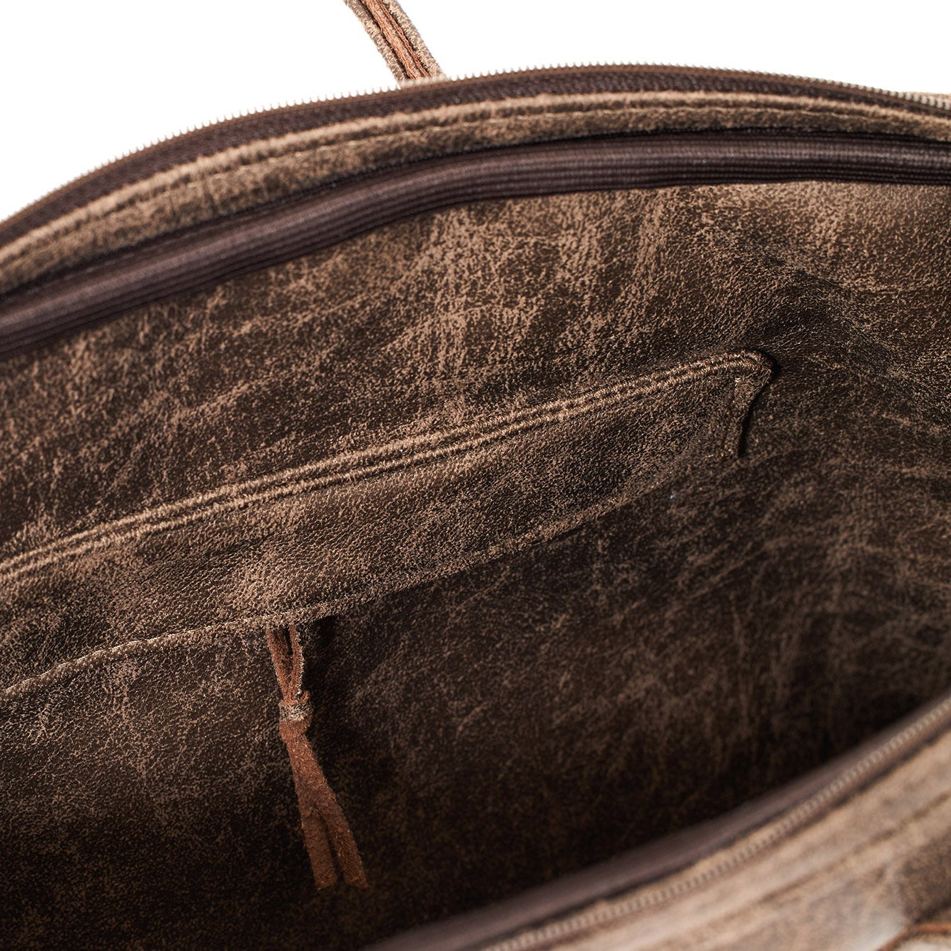 Laptop Bag - Mud, Microleather