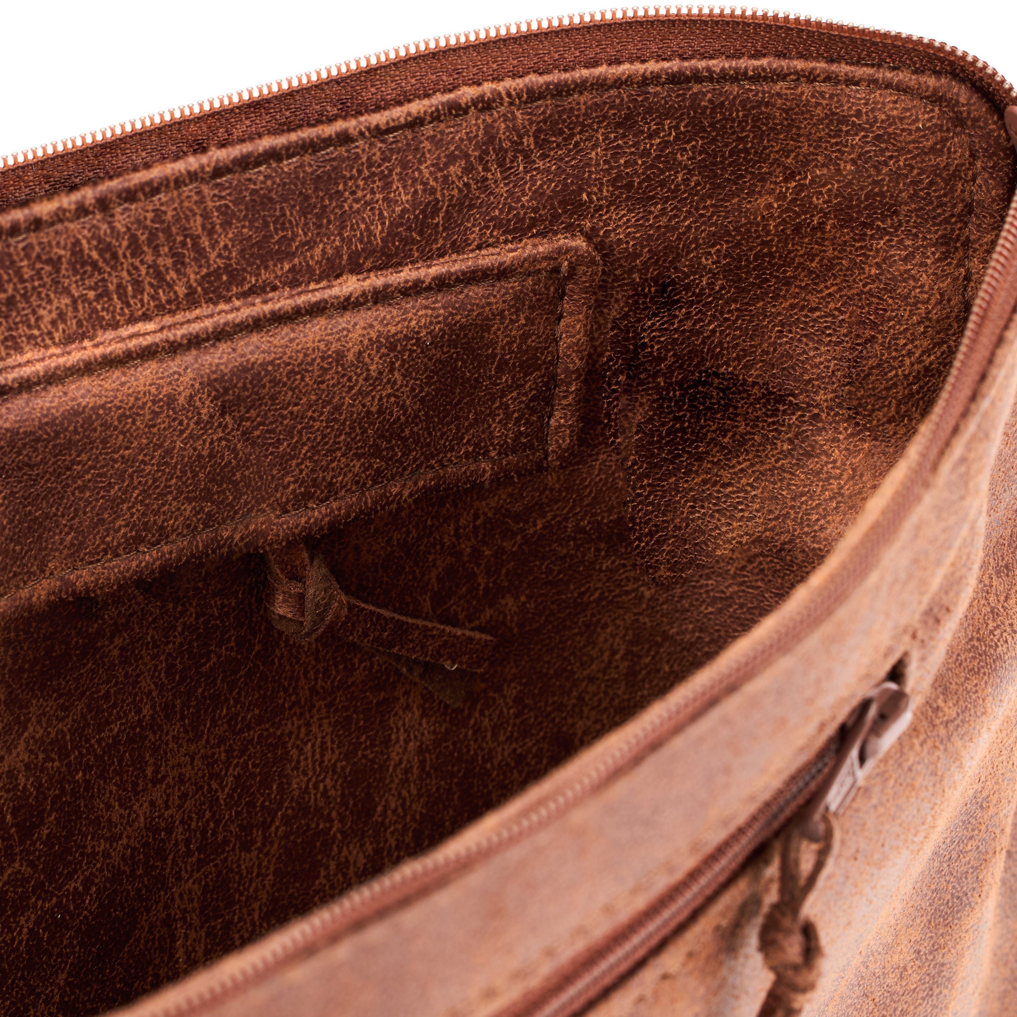 Laptop Sleeve - Brandy, Microleather