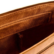 Laptop Sleeve - Cognac, Microleather