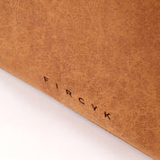 Laptop Sleeve - Cognac, Microleather