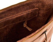Pokrowiec na laptopa - Walnut, Skóra naturalna