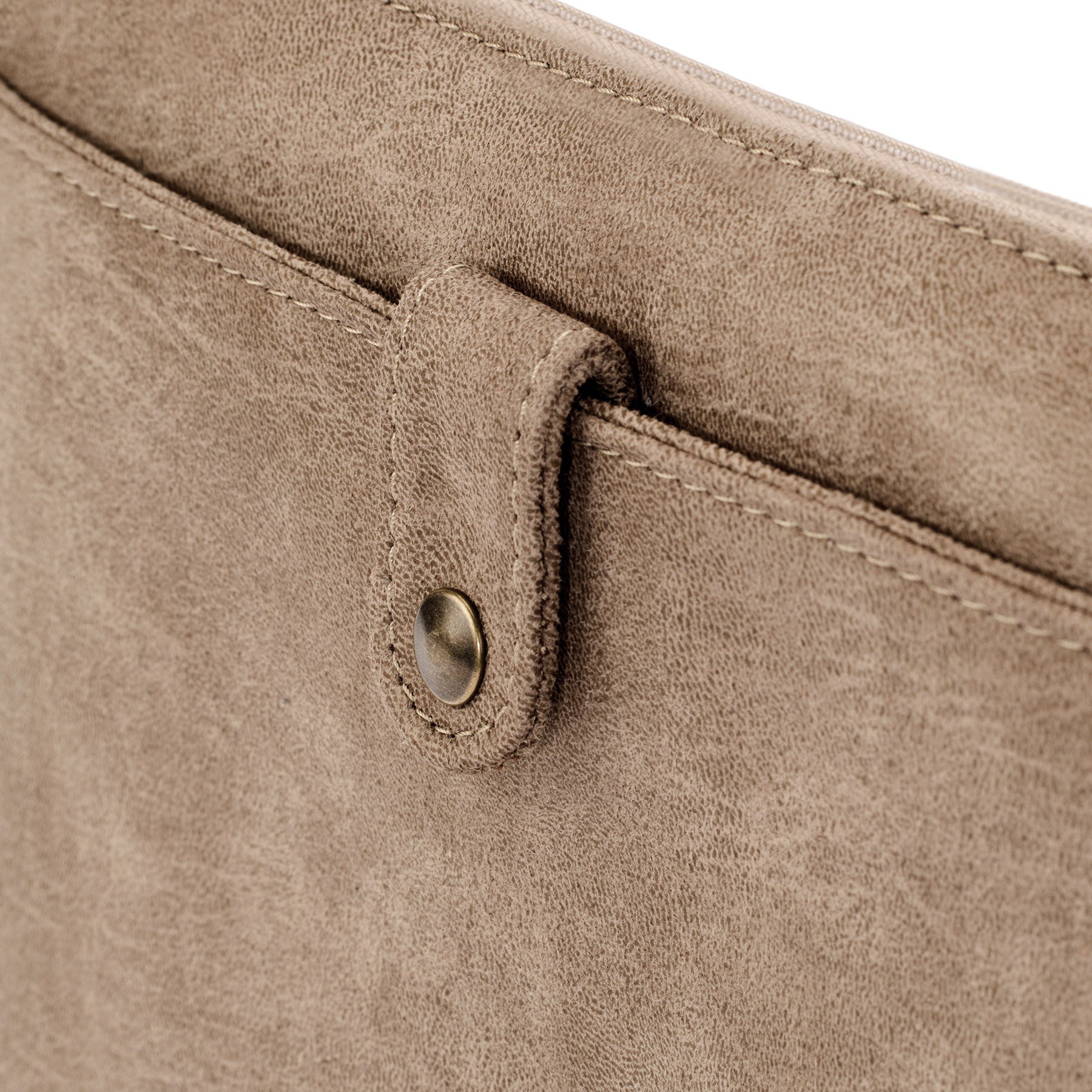 Laptop Sleeve - Cappuccino, Microleather