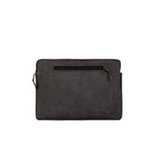 Pokrowiec na laptopa - Anthracite, Skóra regenerowana