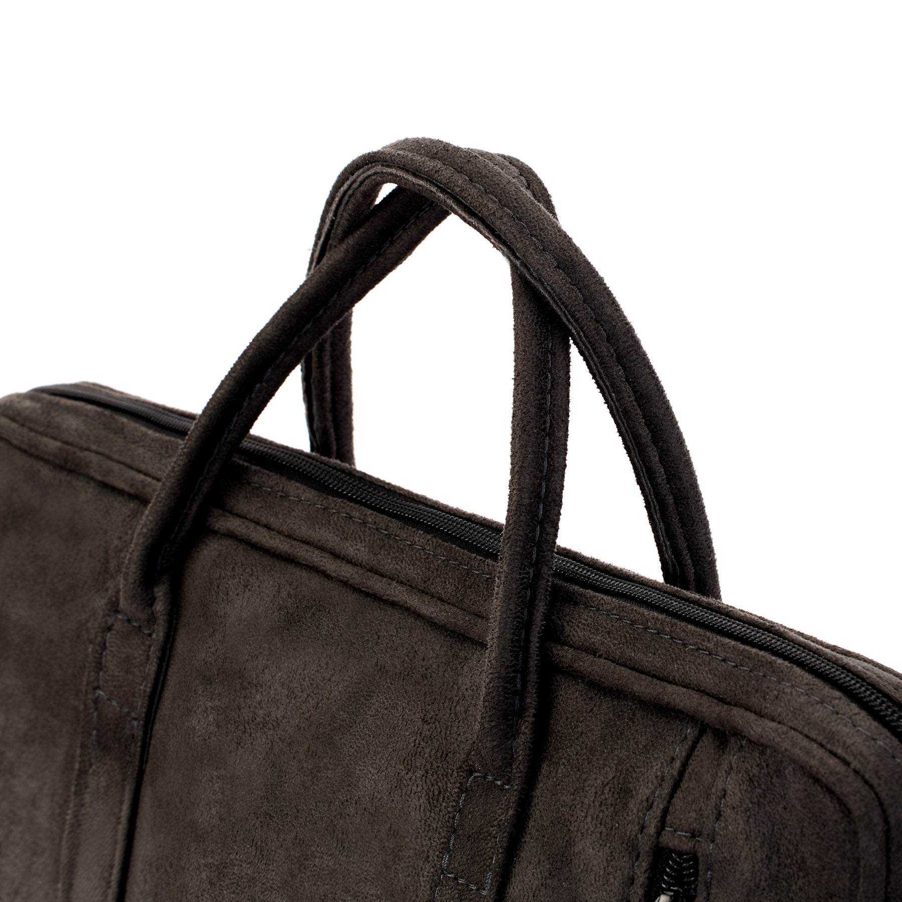 Torba na laptopa - Anthracite, Skóra regenerowana