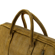 Laptop Bag - Olive, Microleather