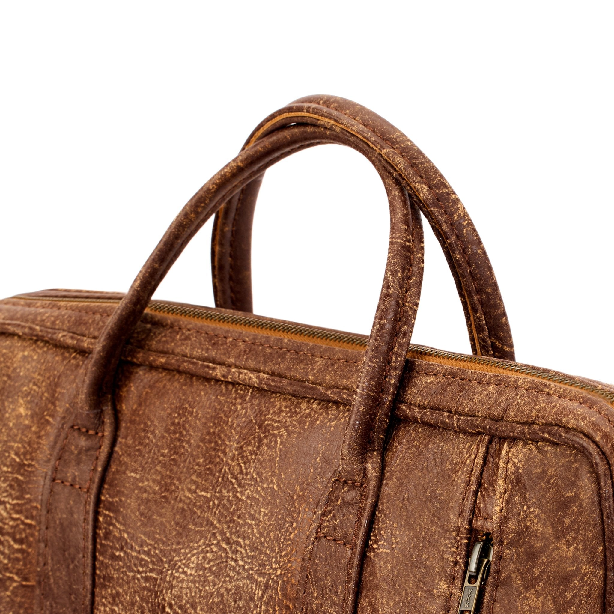 Laptop Bag - Tobacco, Natural Leather