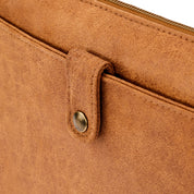 Laptop Sleeve - Cognac, Microleather