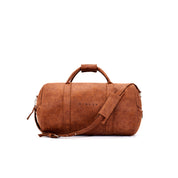 Torba podróżna - Brandy, Skóra regenerowana (50l)