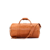 Travel Bag - Walnut, Natural Leather (50 l)