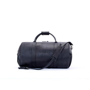 Travel Bag - Deep Black, Natural Leather (50 l)