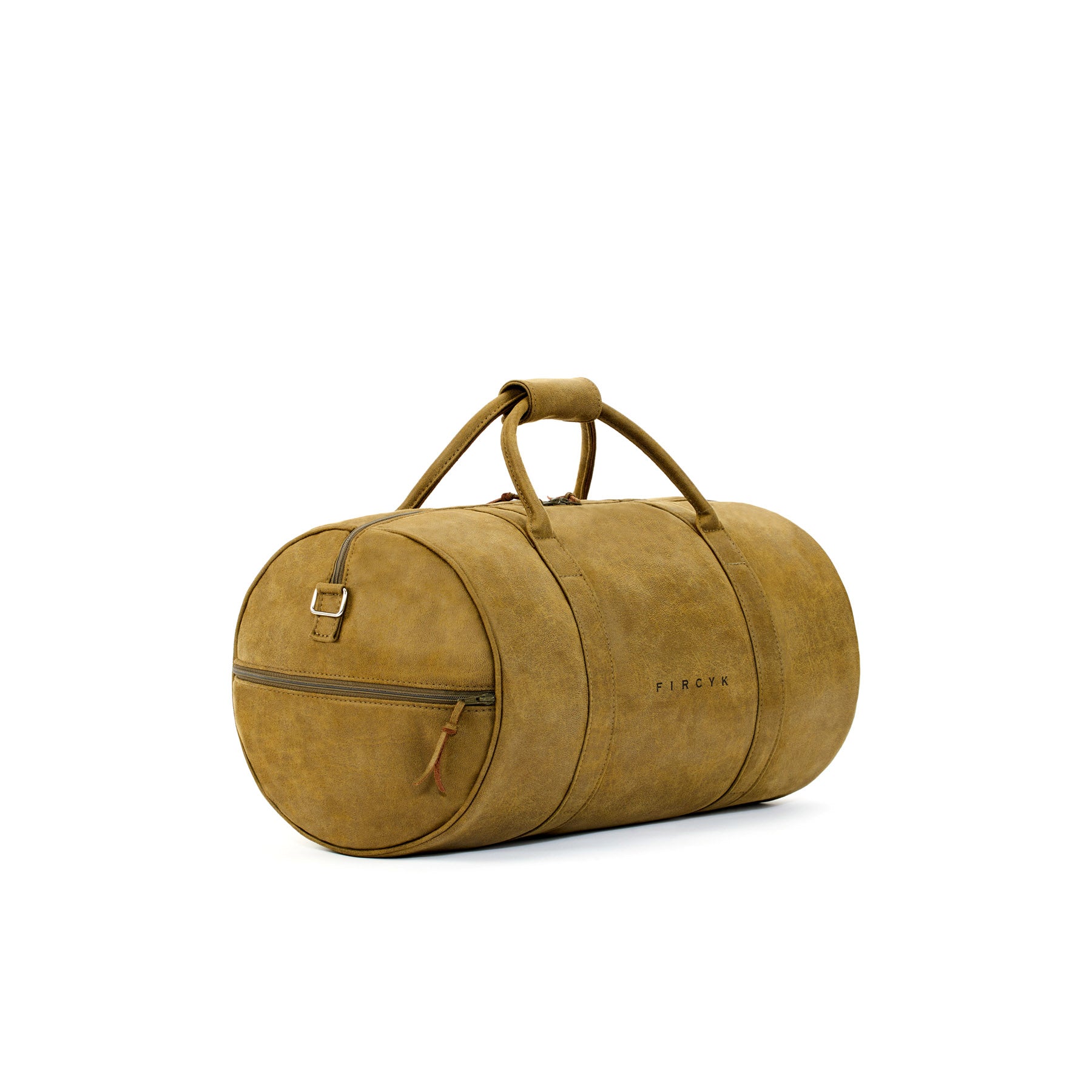 Torba podróżna - Olive, Skóra regenerowana (50 l)