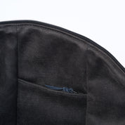 Travel Bag - Deep Black, Natural Leather (50 l)