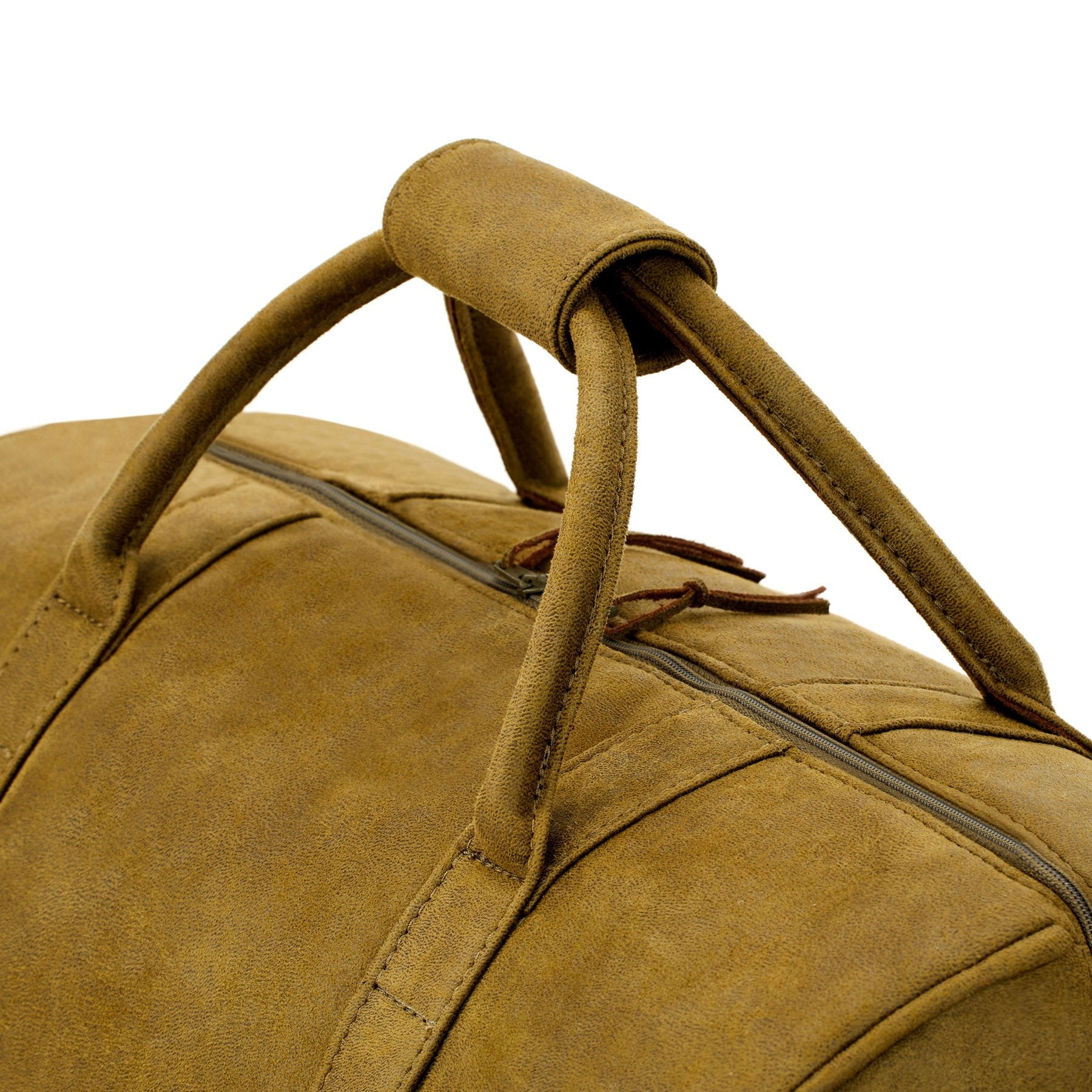 Torba podróżna - Olive, Skóra regenerowana (50 l)