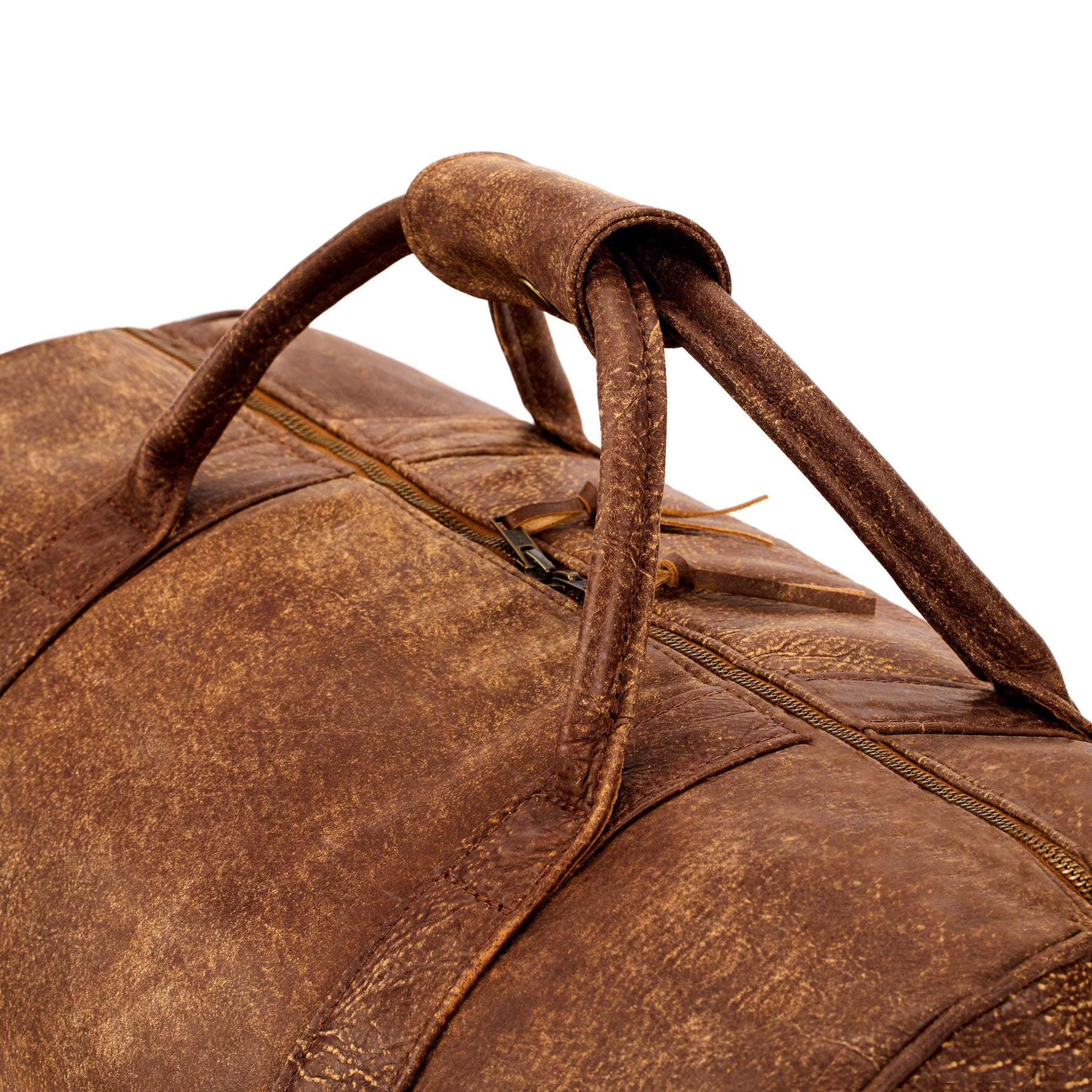 Travel Bag - Tobacco, Natural Leather (50 l)
