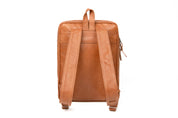 Plecak na laptopa - Walnut, Skóra naturalna